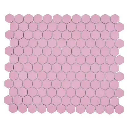 Mosaic tile hexagon Uni HX AT22