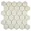 Mosaic tile hexagon Uni CU HX208M