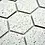 Mosaic tile hexagon Uni CU HX208M
