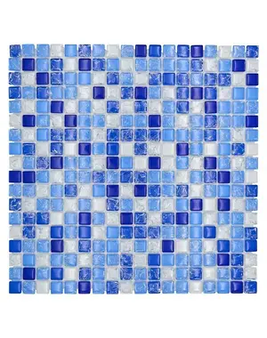  Mosaic tile square Crystal Mix XIC 1077