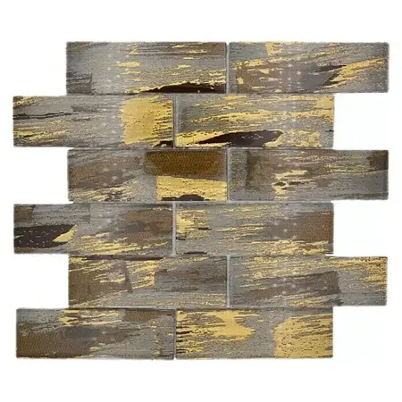 Mosaic tile Rectangle Crystal Subway XCM SWGO