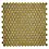 Mosaic tile button Uni GO86