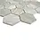 Mosaic tile hexagon HX CURIO HG