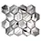 Mosaic tile Hexagon HXM 40SB
