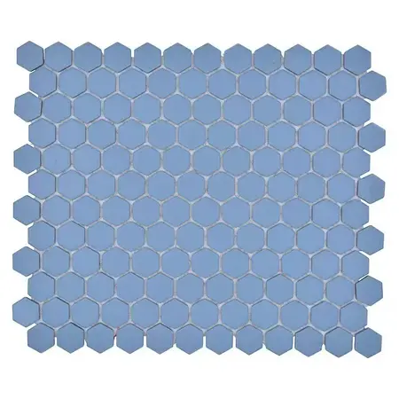 Mosaic tile Hexagon Uni HX AT23