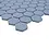 Mosaic tile Hexagon Uni HX AT23