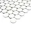 Mosaic tile button Uni 110N