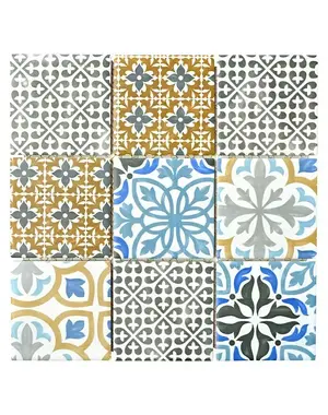  Mosaic tile square Classico Mix Porto