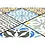 Mosaic tile square Classico Mix Porto