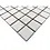 Mosaic tile square Uni AT101