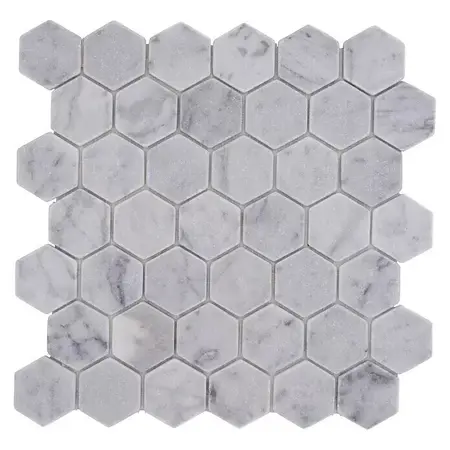 Mosaic tile hexagon Uni MOS HXN 2000