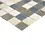 Mosaic tile square Mix GM A 123