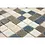 Mosaic tile square Mix GM A 123