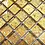 Mosaic tile square Crystal Uni XCM 8GO15