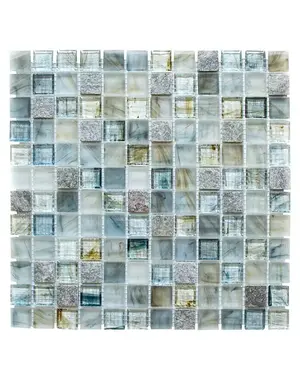  Mosaic tile square Crystal Mix XCR 2505