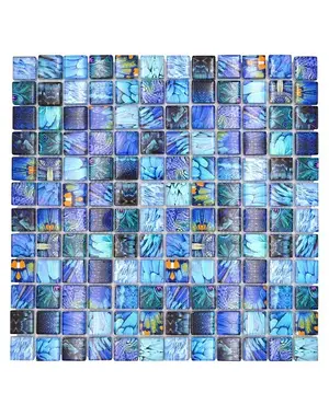  Mosaic tile square Crystal Wildlife XCM WL74