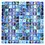 Mosaic tile square Crystal Wildlife XCM WL74