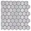 Self-adhesive mosaic hexagon SVM HXW