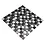 Mosaic tile square Crystal Mix CM 4BS13