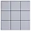 Self-adhesive mosaic square SAM 4XFS W01