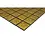 Mosaic tile square Uni GO 282