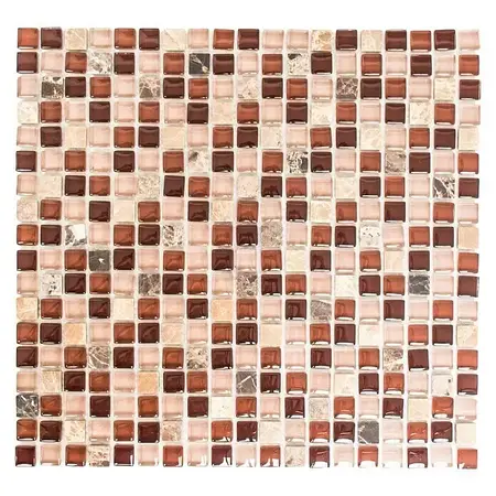 Mosaic tile square Crystal Mix XCM M870