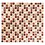 Mosaic tile square Crystal Mix XCM M870