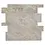 Self-adhesive mosaic rectangle SAM 4XSP 01