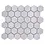 Mosaic tile Hexagon Uni HX 085