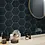 Self-adhesive mosaic hexagon uni SAMT CHA4BL