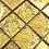 Mosaic tile square Crystal Uni XCM 8GO25