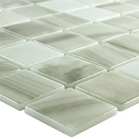 Glass Mosaic Swimming Pool Baltic Beige 38x38mm