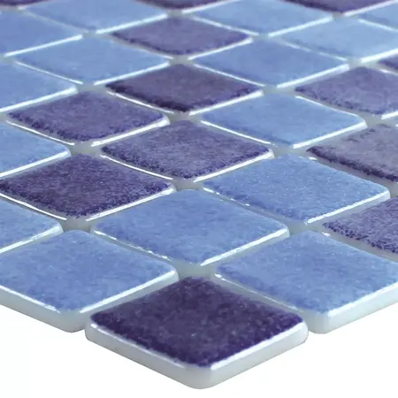 Glass Swimming Pool Mosaic Lagune R11C Blue Mix
