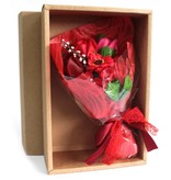 Soap Bouquet Red