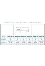 ADC Satin™ Fiberoptic Disposable Laryngoscoopset (Miller)