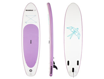 WANNAsup board Paars-blauw