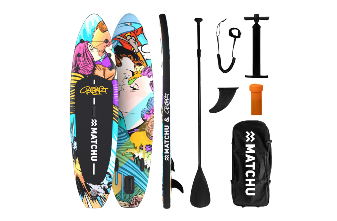 MATCHU allround SUP board - BUSTART - Complete set