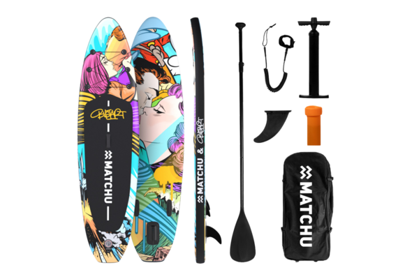 MATCHU allround SUP board - BUSTART - Complete set
