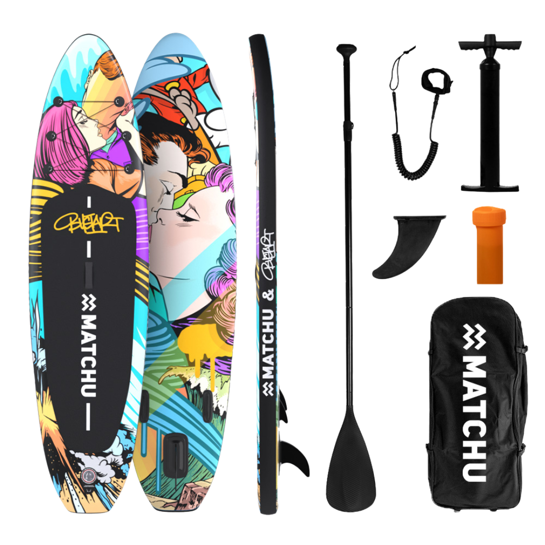 MATCHU SUP board - ART collection - BUSTART - Complete set