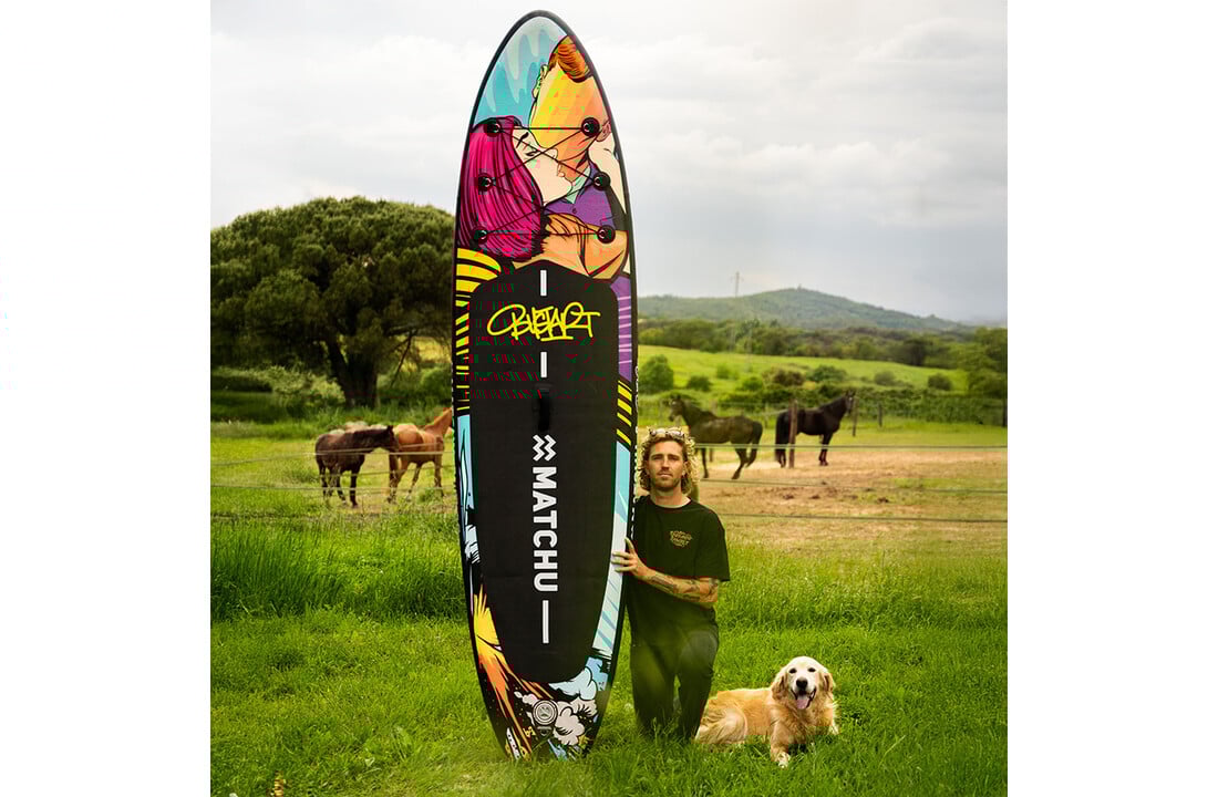 MATCHU allround SUP board - BUSTART - Complete set