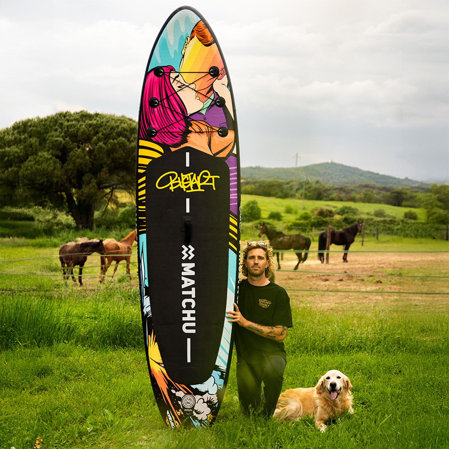 MATCHU SUP board - ART collection - BUSTART - Complete set