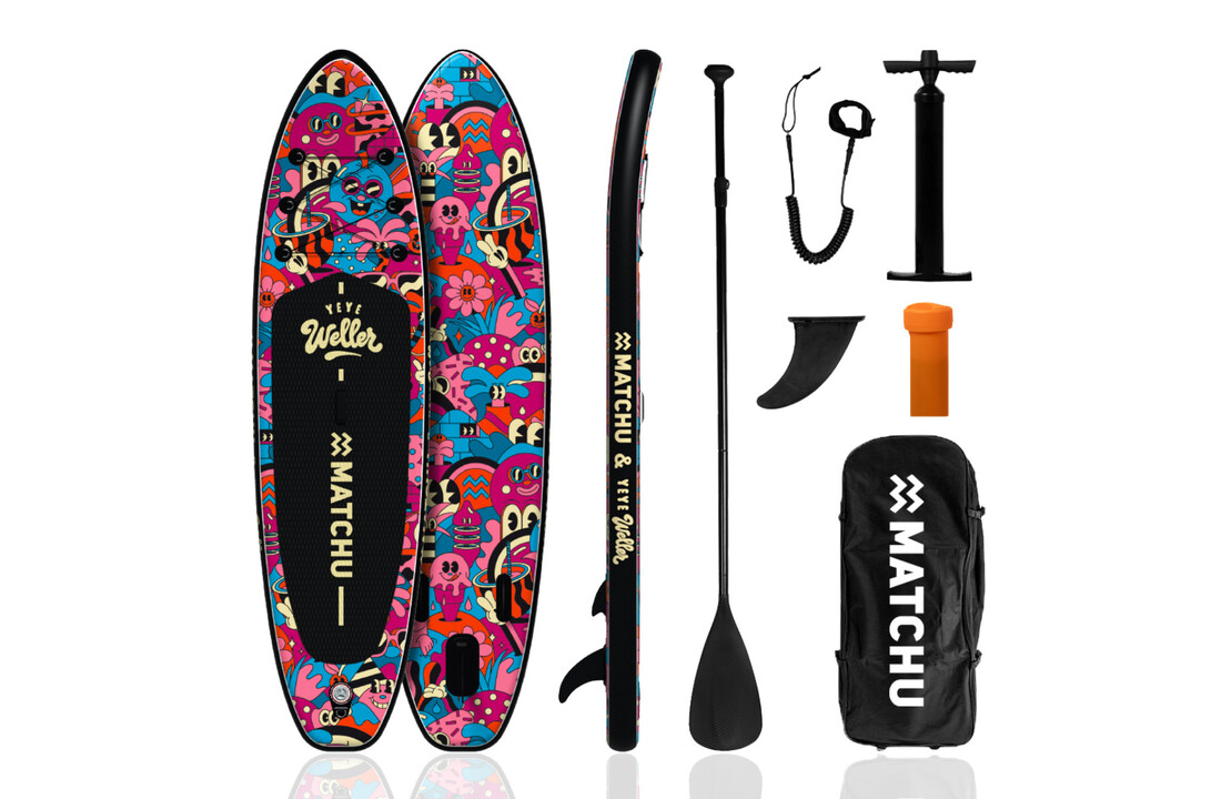 MATCHU SUP board - ART collection - YEYE WELLER - Complete set