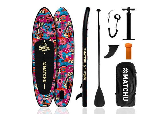 MATCHU allround SUP board - YEYE WELLER - Complete set