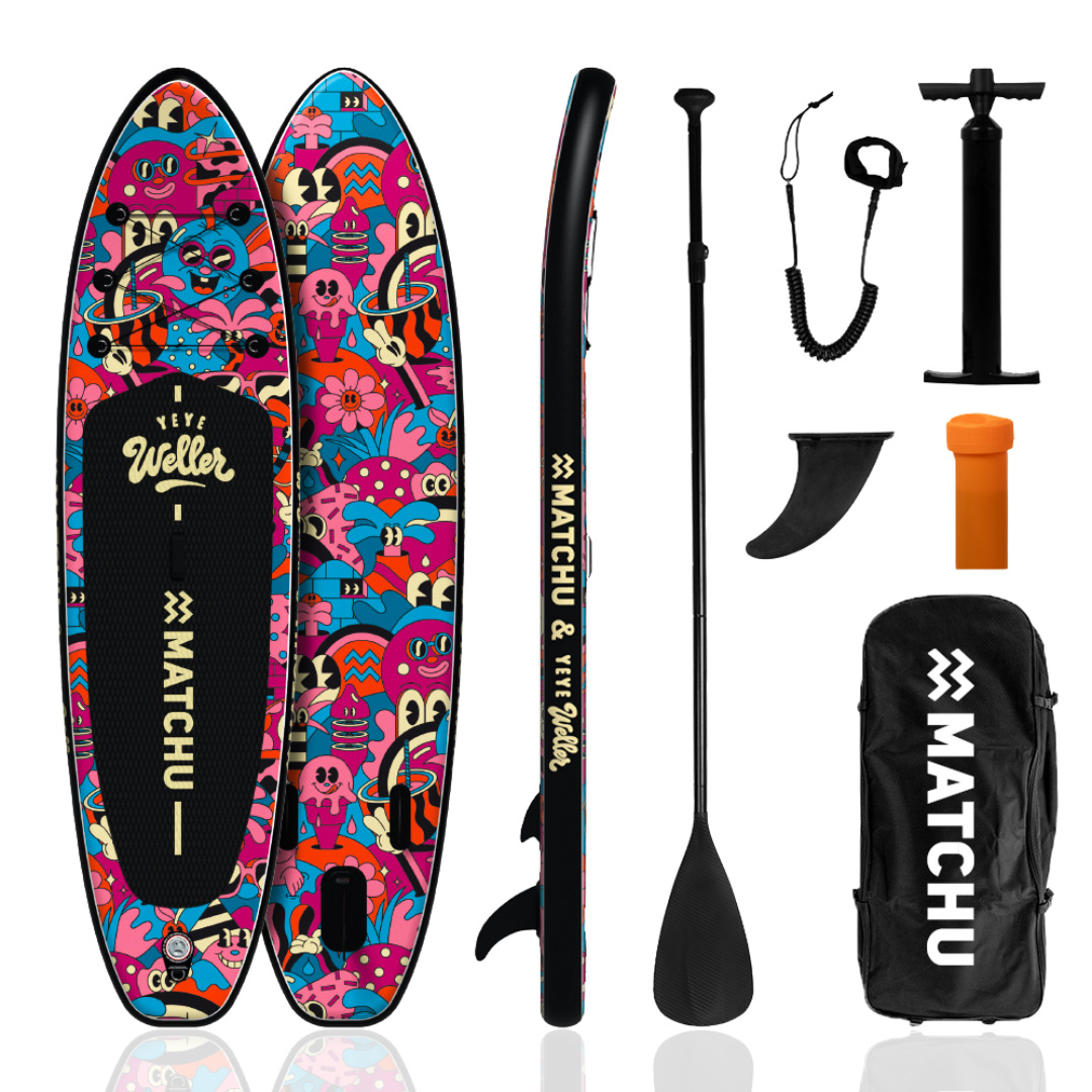 MATCHU allround SUP board - YEYE WELLER - Complete set