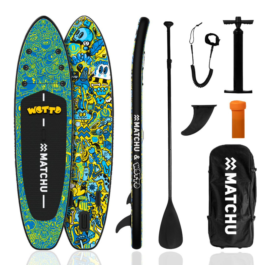 MATCHU SUP board - ART collection - WOTTO - Complete set