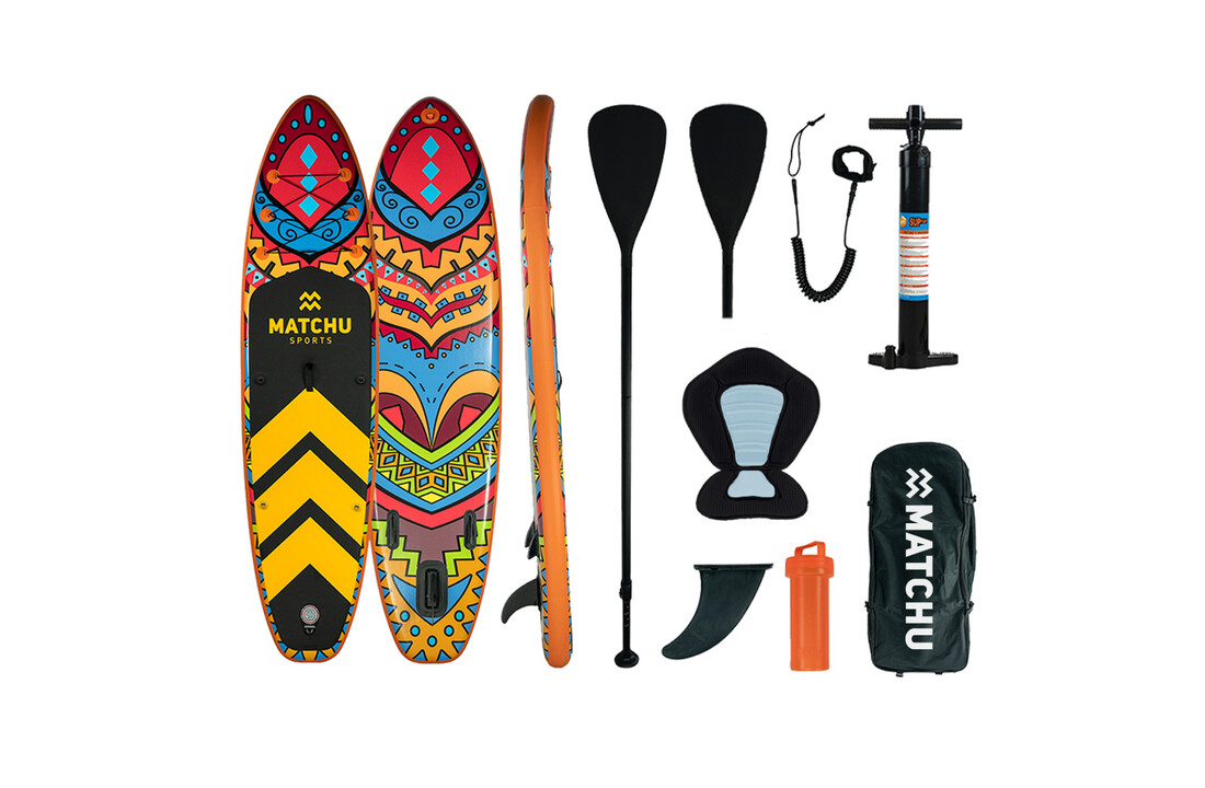 MATCHU SUP board - DELUXE - Complete set - Met stoeltje