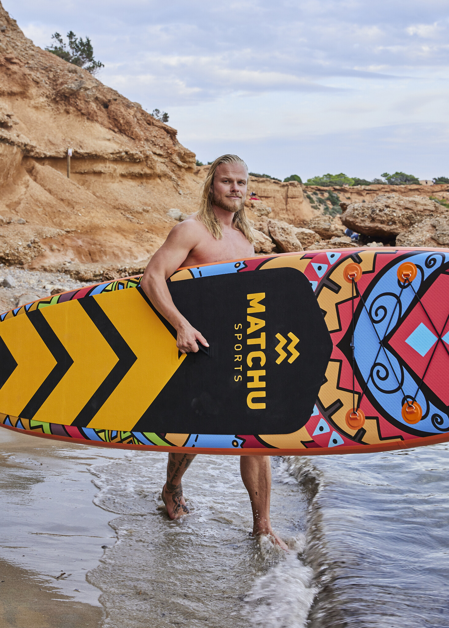 MATCHU SUP board - DELUXE - Complete set - Met stoeltje