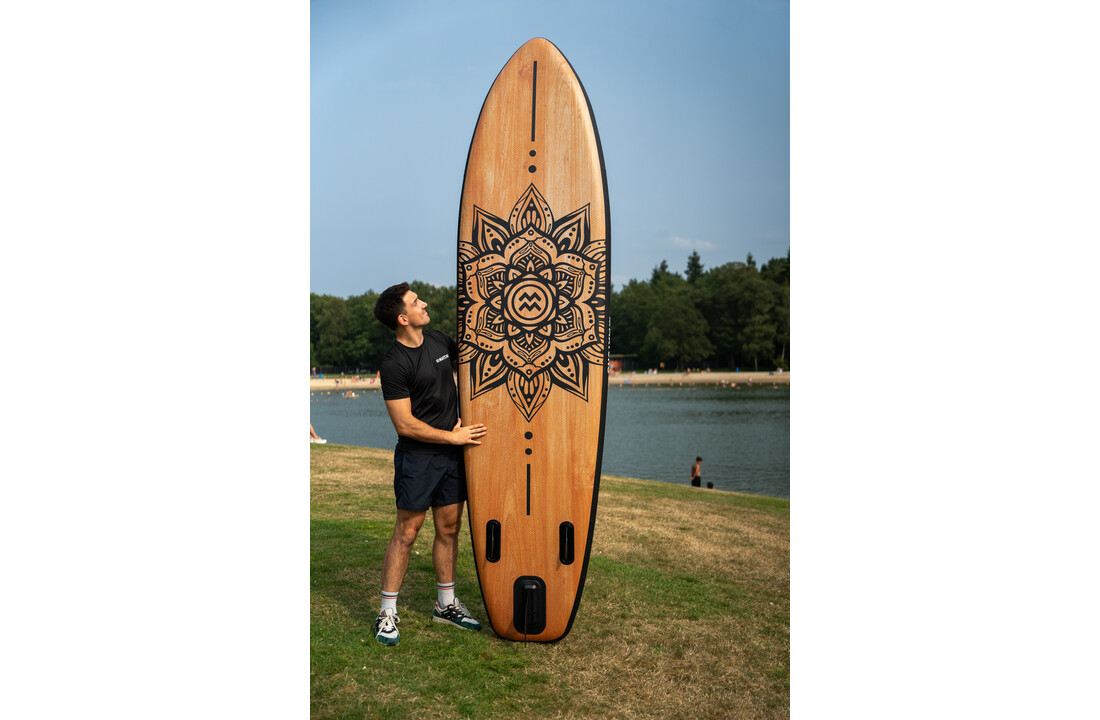 MATCHU allround SUP board - Wood/mandala - Refurbished