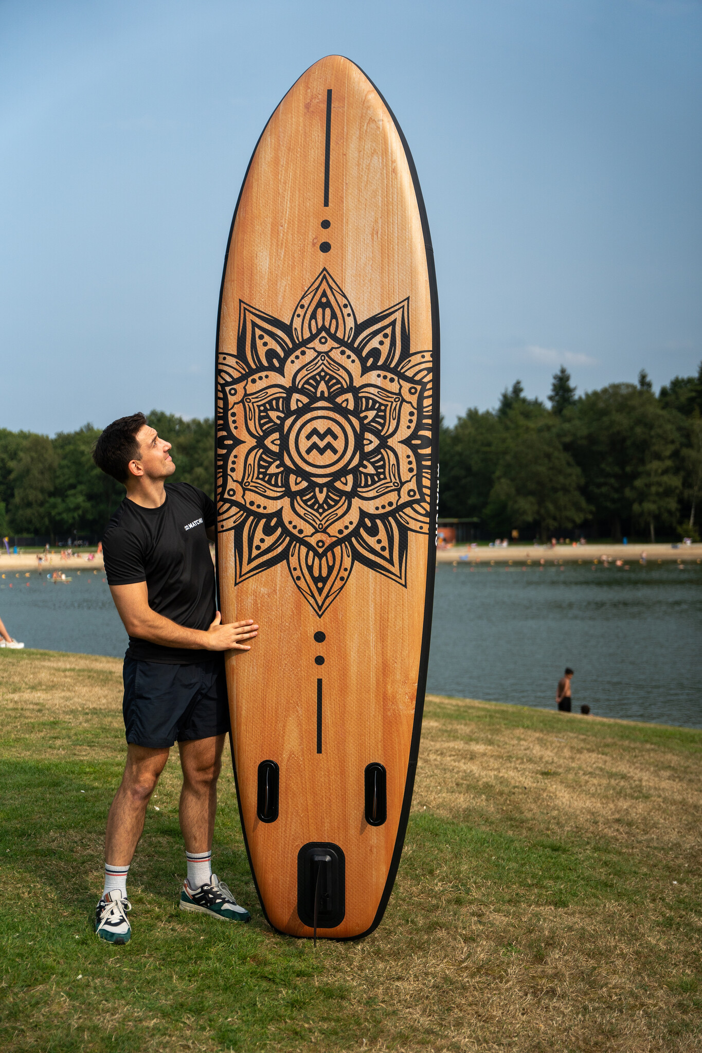 MATCHU allround SUP board - Wood/mandala - Refurbished