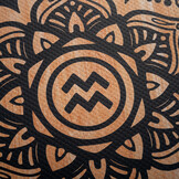 MATCHU allround SUP board - Wood/mandala - Refurbished